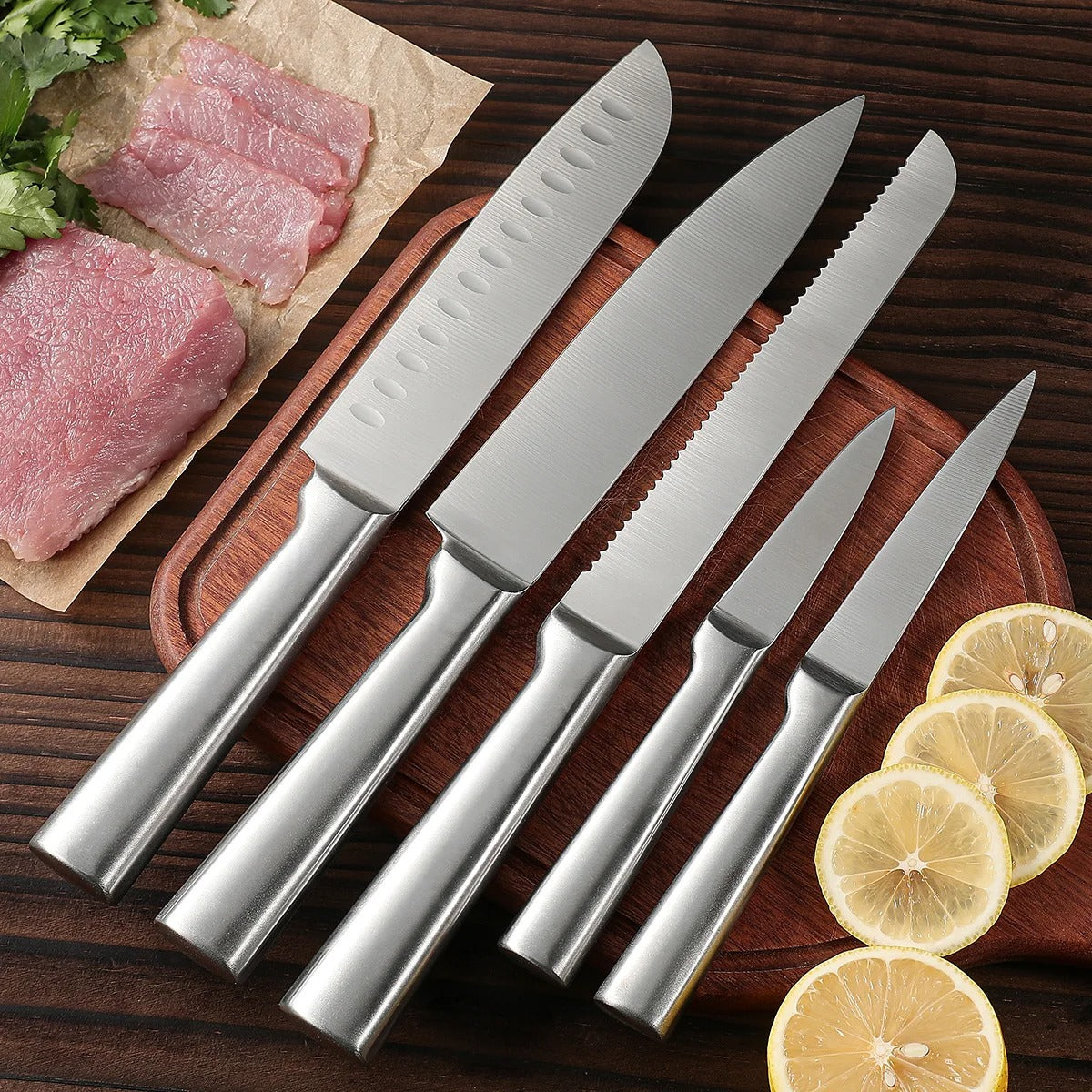 Stainless Steel Knife Set