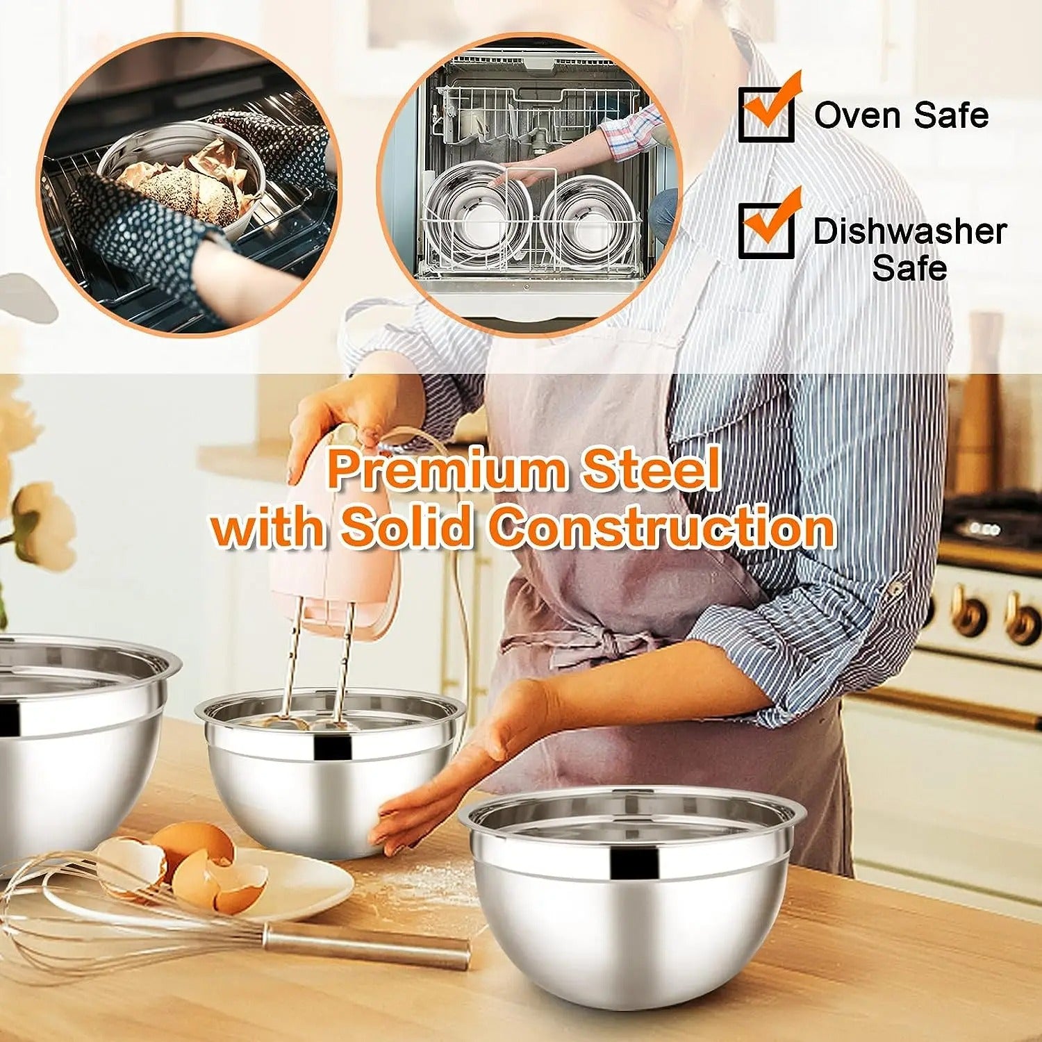 Stainless Steel Mixing Bowls