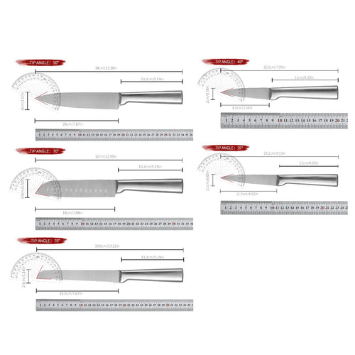 Stainless Steel Knife Set