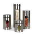 Stainless Steel Storage Jars